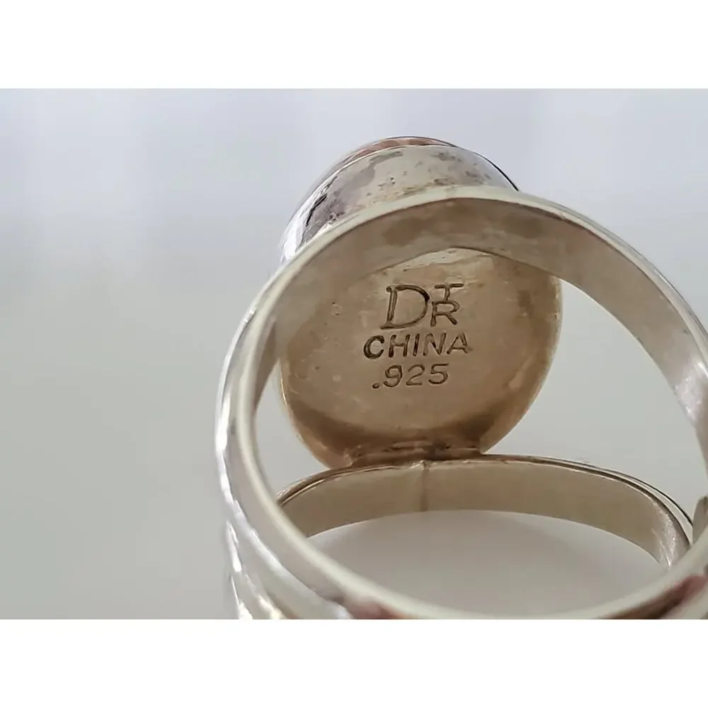 DTR Jay King Rose Quartz Sterling Silver Ring